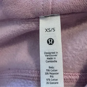 Lululemon Scuba Oversized 1/2 Zip Hoodie Womens XS/S thumbnail 6