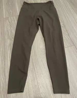 Women's Olive Leggings Brown Size M thumbnail 1