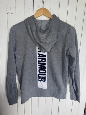 Under Armour Zip Up Hoodie Grey Size XS thumbnail 6