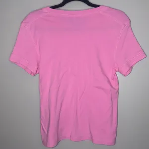 Lauren Ralph Lauren Womens Size Large Pink Short Sleeve Emboridered Logo Shirt thumbnail 4