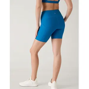 Athleta XS Interval Stash Short 7” X-Small Dark Lapis Blue Bike thumbnail 6