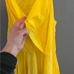 Amanda Uprichard Yellow Silk Mini Dress thumbnail 8
