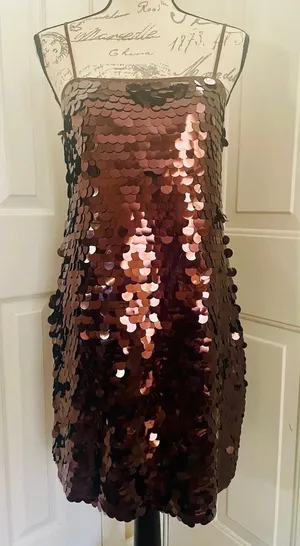 A New Day shimmering sequin dress thumbnail 1