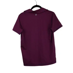 Vineyard‎ Vines Sankaty Polo Women Medium Striped Performance Preppy Indie thumbnail 3