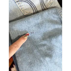 Hollister Light Flare‎ Denim Jeans Low Rise Size 9 Long Zip/Button Pockets thumbnail 8