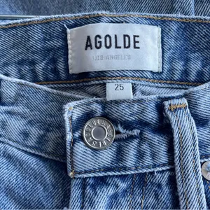 AGOLDE High Rise Vintage Distressed Boot Cut Jeans A9086-1206 Size 25 thumbnail 8