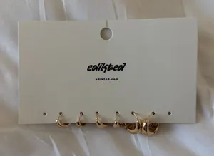Edikted Earrings Gold thumbnail 1
