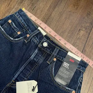 Levi's 501 Mid-Thigh Denim Shorts Size 25 thumbnail 7