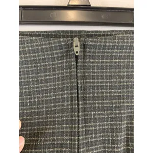 VTG Y2K Route 66 Women’s Mini Skirt Plaid Grunge Green Size 16 thumbnail 5