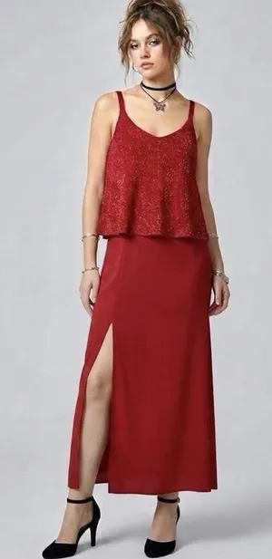 Alex Evenings Dress Sequin Formal Women’s Sz 16 thumbnail 1