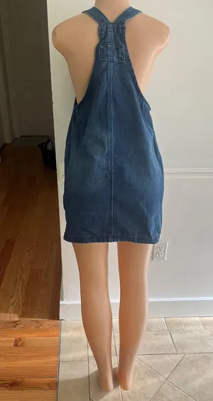A New Day Free People Women's Cotton Overall Smock. thumbnail 6