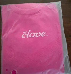 Pink Clover Hot Pink Underscrub Shirt thumbnail 1