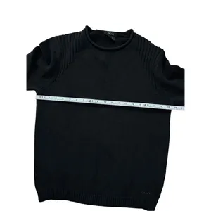 DKNY black knit chunky sweater‎ womens size small thumbnail 8