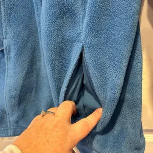 Columbia Womens‎ Benton Springs Full Zip Fleece Jacket Blue Medium Layering Gorp thumbnail 3