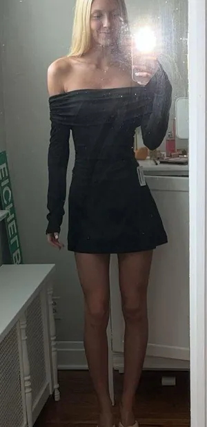 Xs Splash Dress Black thumbnail 1