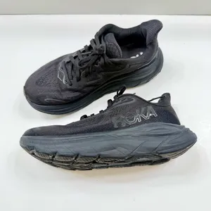 Hoka Clifton 10 Women's Athletic Running Shoes Sneakers Black/Black Size US 7.5 thumbnail 3