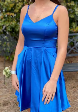City Studios Blue Dress thumbnail 5