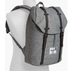 Herschel Supply Co. "Retreat' Little America Backpack,‎ Gray/Black NWT thumbnail 3
