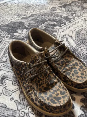 Hey Dude Polly Leo Nut Leopard Print Shoes Women’s Size 9 Casual Comfort Loafers thumbnail 3
