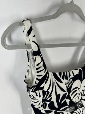 Sunshine79 Optic Tropic One-Piece Swimsuit - Black & White thumbnail 3