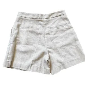 Zara Women's High Waist Pleated Paper Bag Style Shorts XS thumbnail 4