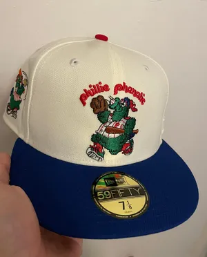 New Era Myfitteds phillie phanatic Phillies mascot logo size 7 1/8 Brand new sold out thumbnail 1