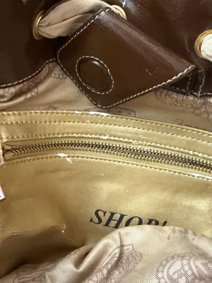 Juicy Couture Brown Suede Logo Tote Bag thumbnail 8