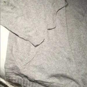 Silence + Noise grey hooded cardigan sweater M thumbnail 5