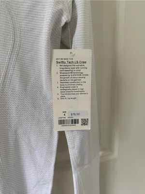 NWT lululemon swiftly tech long sleeve thumbnail 2