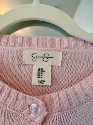 Floral Sweater Pink Size M thumbnail 2