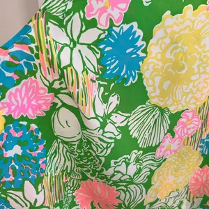 Lilly Pulitzer size medium silk top thumbnail 3