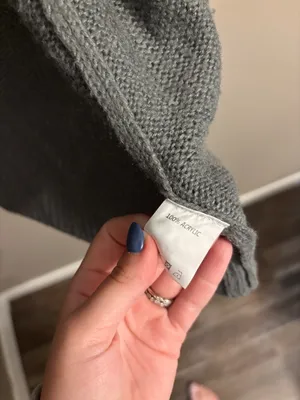 Shermia gray cardigan size small thumbnail 3