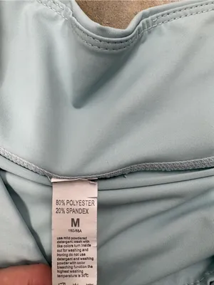 Goldhinge Light Blue Pleated Tennis Skirt Skort Built-in Shorts Womens Medium thumbnail 2