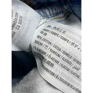 Abercrombie & Fitch The Dad High Rise Blue Light Wash Straight Denim Jeans Sz 26 thumbnail 6