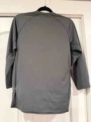 Patagonia capilene base layer‎ Long Sleeve Crew Neck Top gray small thumbnail 5