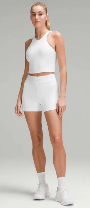 Lululemon Luxtreme High-Rise Tennis Short 3.5" White Size 8 thumbnail 1