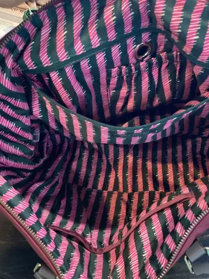 Vera Bradley Midtown Large Nylon Tote Hawthorn Rose thumbnail 6