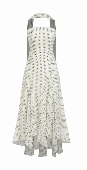 ASOS Polka Dot Maxi Dress thumbnail 1
