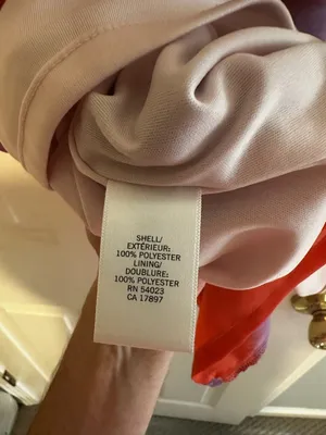 Banana Republic Red & Purple Tie-Dye Sleeveless Tank thumbnail 5