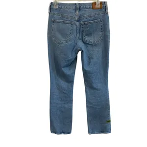 J.Crew Tall 25T Distressed Demi-Boot Crop Jeans Lyocell Stretch‎ BH773 thumbnail 2