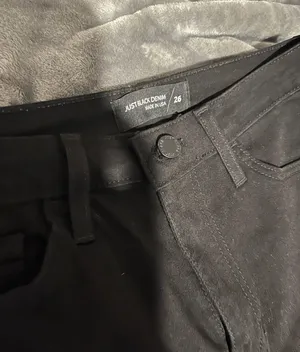 Ripped Black Denim Jeans thumbnail 3