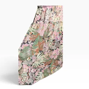 Vintage 80s Lady Carol Tropical Floral 2 Piece Skirt Set USA Size 10 small retro thumbnail 8