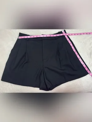 Madewell Easy Pleated Trouser Shorts Size 2 thumbnail 9