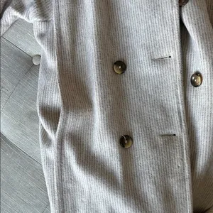 Stephanie Matthew’s Vintage Wool Blend Double Breasted Trench Coat Size 6 thumbnail 9