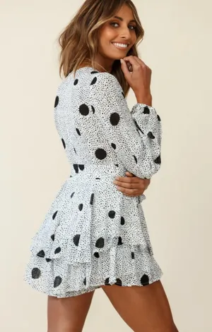 Saints + Secrets Dress Mini Ruffle thumbnail 2