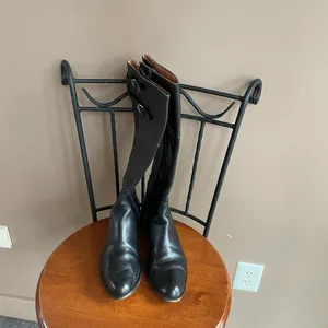 Corso Como Geneva Leather Riding Boots in Black‎ size 8 thumbnail 4