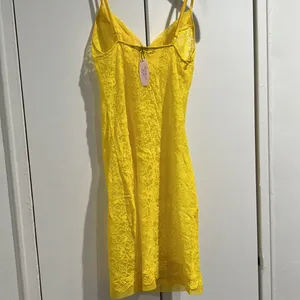 Victoria’s Secret Yellow Lace Slip thumbnail 2