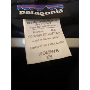 Patagonia‎ Downtown Loft Parka Black Goose Down Womens XS Puffer Coat thumbnail 3