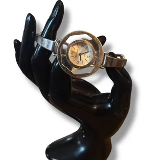 Vintage Lausanne 17 jewels silver hexagon watch thumbnail 2