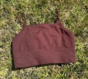 ✨Brown Fabletics sports bra thumbnail 1